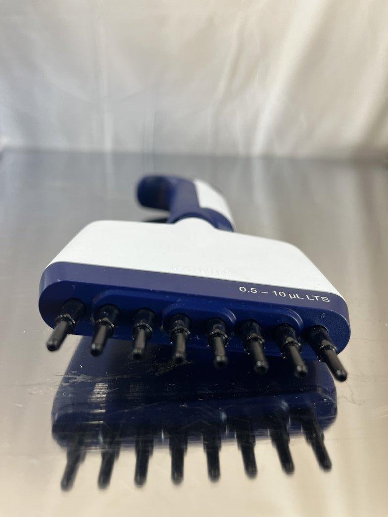 Rainin 8-Channel 0.5-10uL Pipet-Lite XLS Pipette - Good Condition, Multichannel