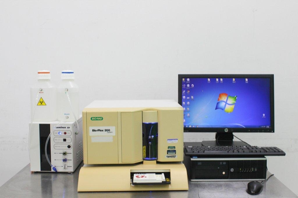 BIO-RAD Luminex Bio-Plex 200 System Analyzer, G Cond, 2014, No Comp/Software