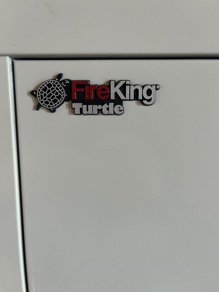 FireKing Turtle Cabinet Facility Fireproof 4-Drawer USA Secure Protect