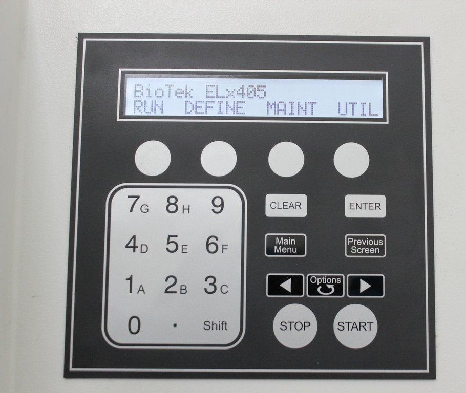 BioTek ELx405 Microplate Washer Cell Washer Powers On Operational