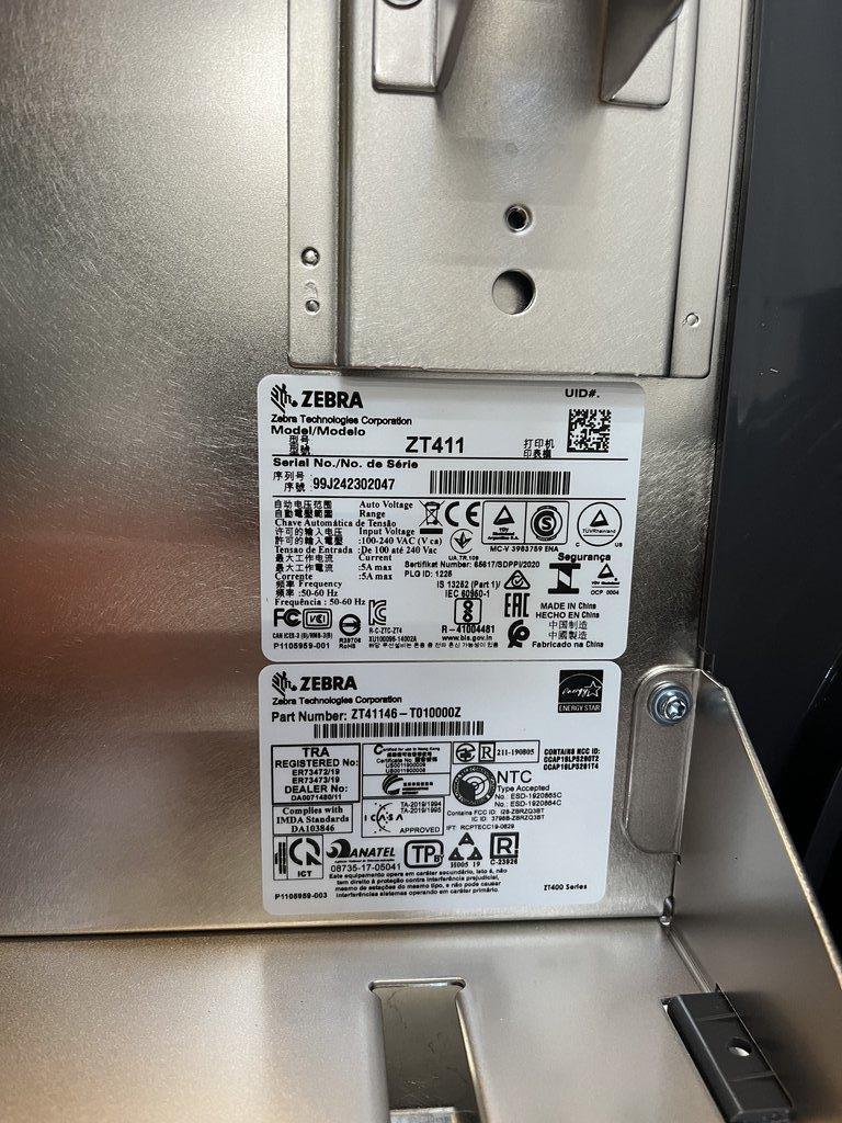 Zebra ZT41146-T0100002 Label Printer - High Performance & Reliable