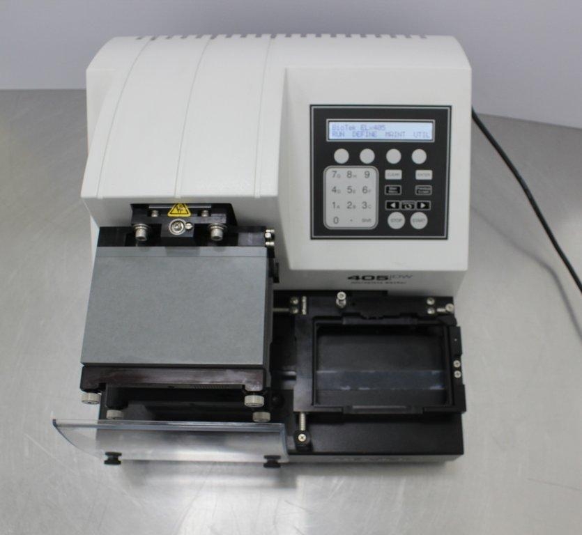 BioTek ELx405 Microplate Washer Cell Washer Powers On Operational