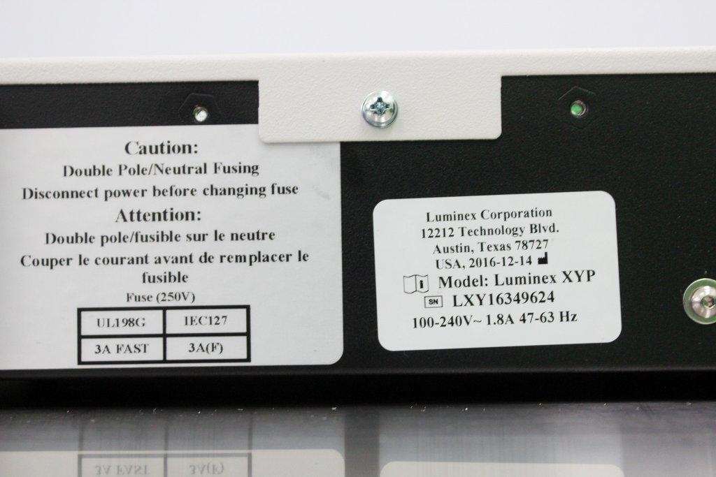 Luminex 100/200 Analyzer Immunoassay Analytical Powers On US 2016