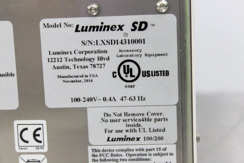 Luminex 100/200 Analyzer Immunoassay Analytical Powers On US 2016