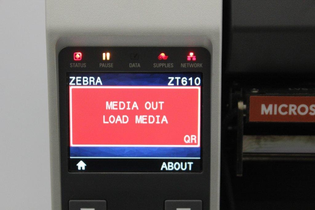 Zebra ZT610 Label Printer Computer IT Label Printer Operating 120V 50Hz/60Hz