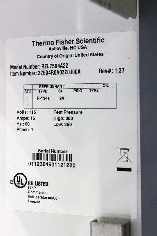 Thermo REL7504A22 Triple Door Lab Refrigerator 3.0C 115V Tested USA