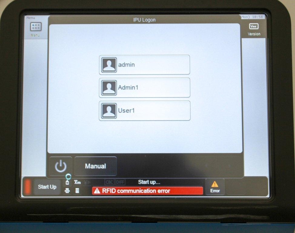 Sysmex XN-450 Automated Hematology Analyzer with Flexible Power Options