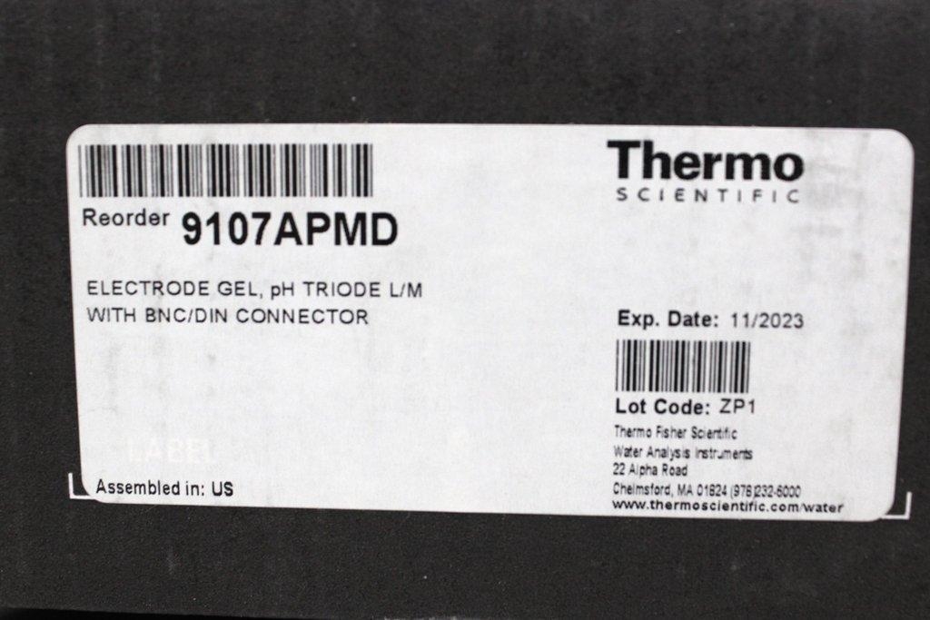 Thermo 9107APMD Electrode Gel pH Triode for Metrology & Calibration