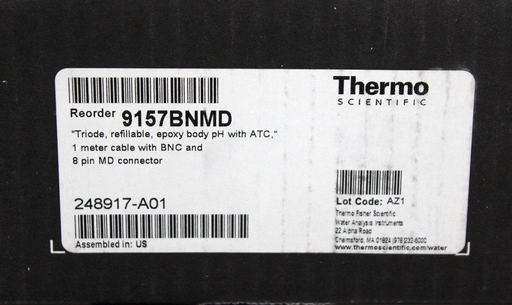 Thermo Orion Triode Probe 9157BNMD Electrode Probe pH Measurement Unused