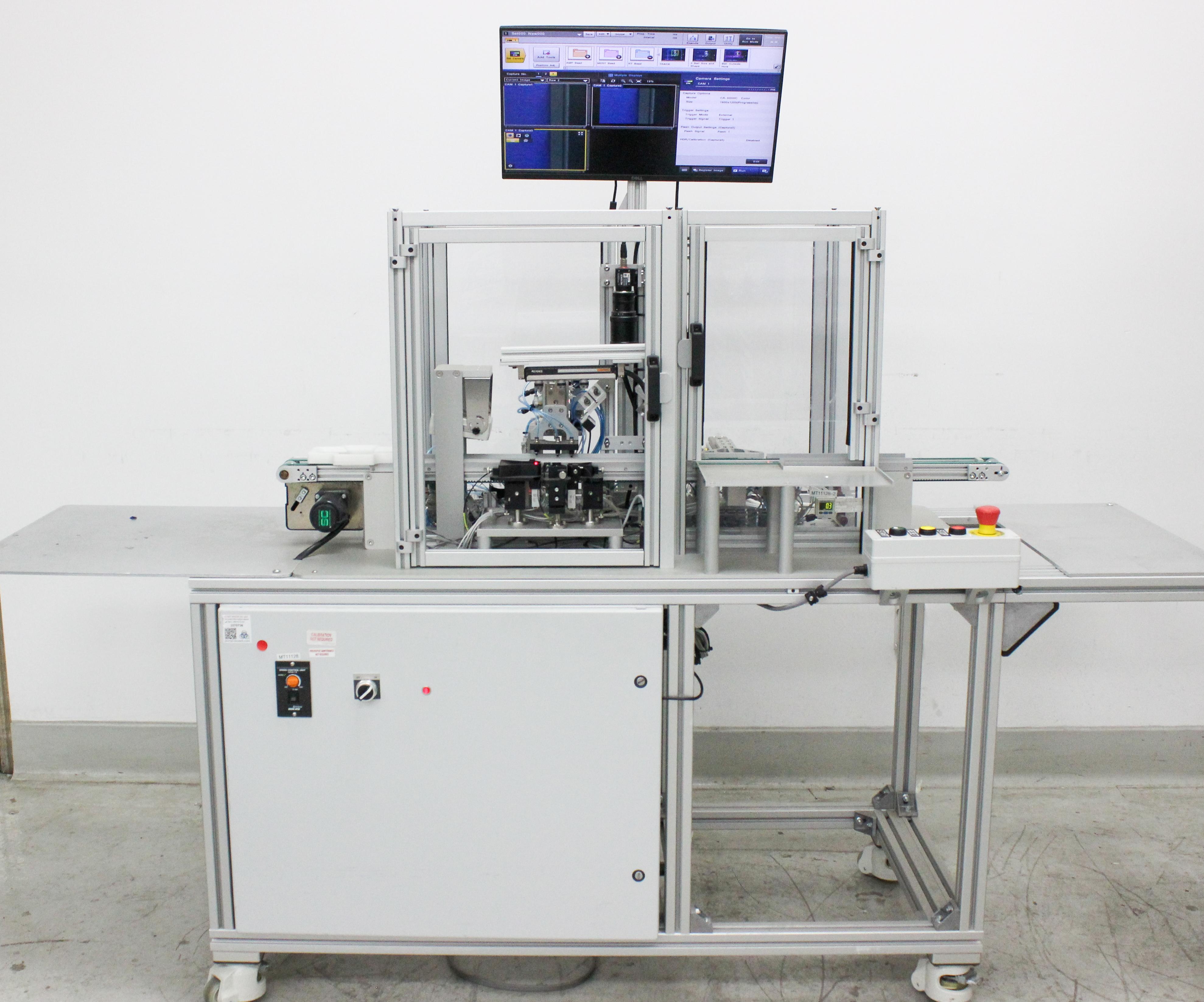 Ridgeline Keyence 236-001 Pick and Place Machine Custom Vision 2020