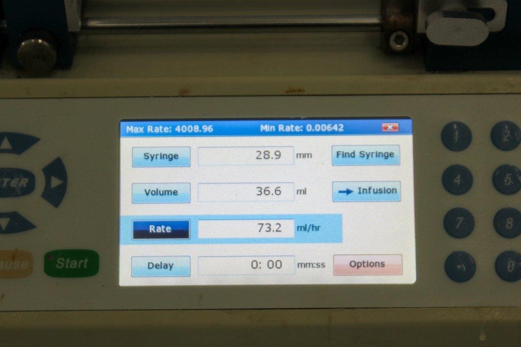 Chemyx Fusion 200 Syringe Pump Good Functioning Preowned Cosmetic Wear