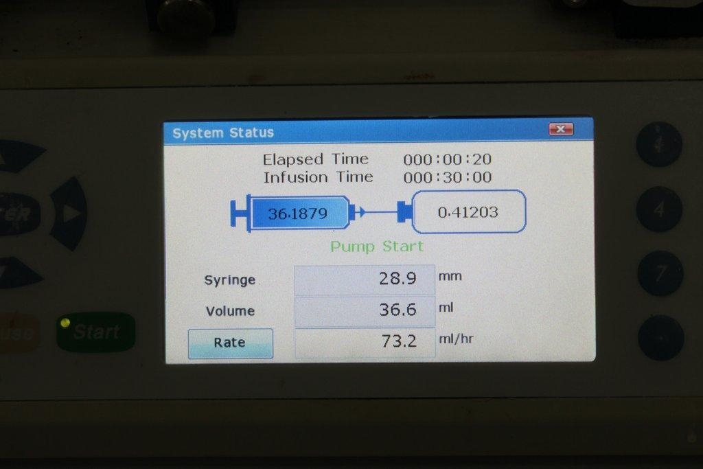 Chemyx Fusion 200 Syringe Pump Good Functioning Preowned Cosmetic Wear