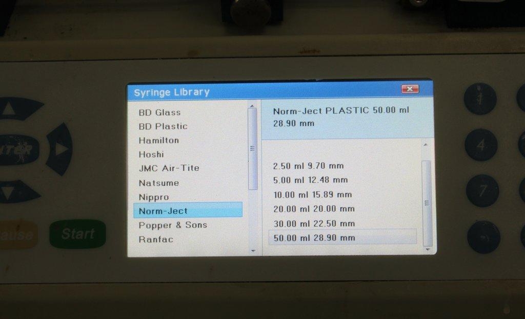 Chemyx Fusion 200 Syringe Pump Good Functioning Preowned Cosmetic Wear