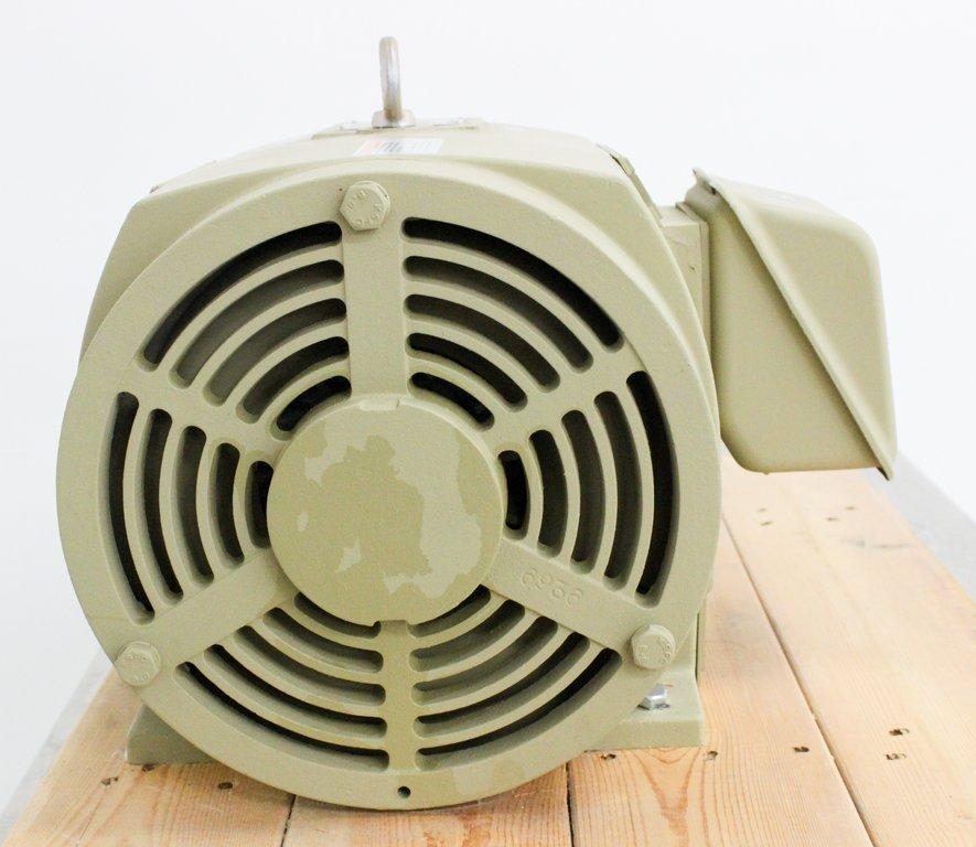 GE 5KS256ATE205A Facility Motor 20 HP 1765 RPM 3 Phase 230 460V NEMA256T ODP VFD