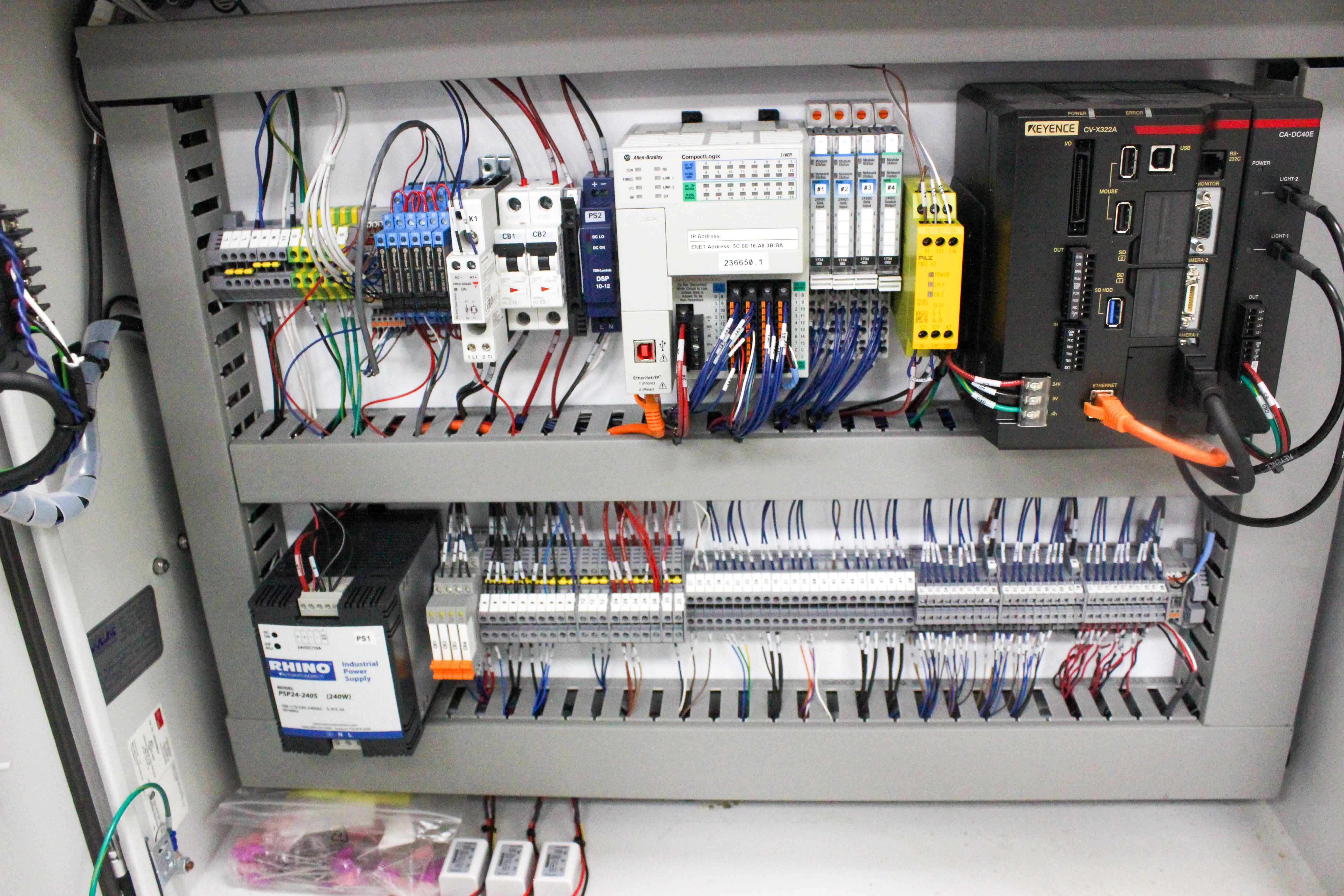 Ridgeline Keyence 236-001 Pick and Place Machine Custom Vision 2020