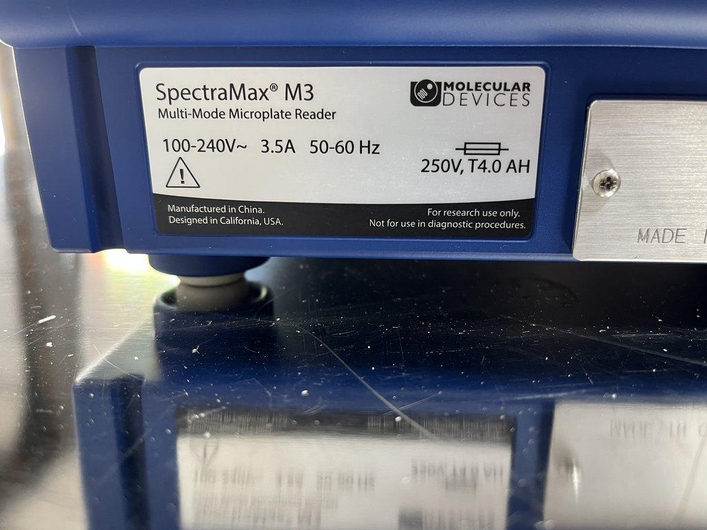 Molecular Devices SpectraMax M3 Multi-Mode Microplate Reader 30-Day Warranty