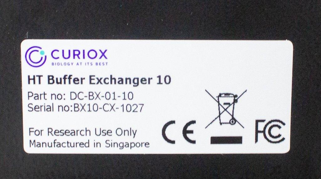 Curiox HT2000 Laminar Wash Flow Cytometry Cell Washer 96-Well BEX