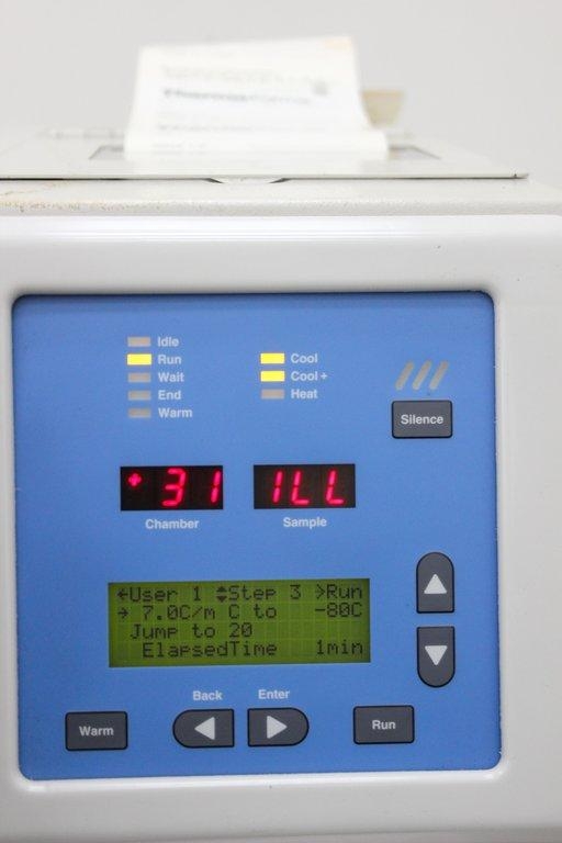 Thermo 7452 CryoMed Freezer -180C Cold Storage Chamber with Printer