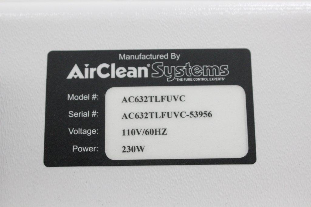 Airclean AC632TLFUVC PCR Workstation UV Light Laminar Airflow Station