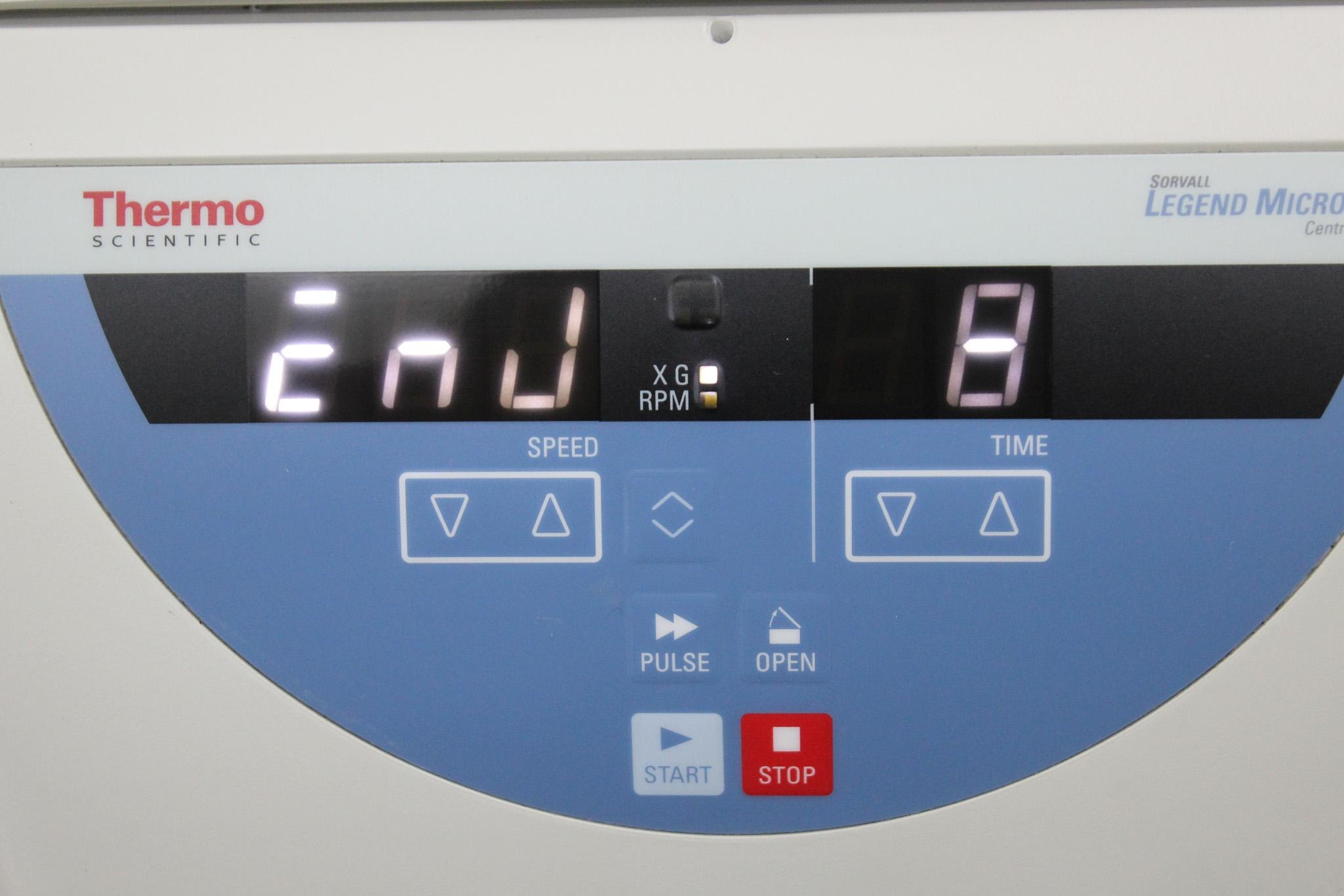 Thermo Scientific Sorvall Legend Micro 17 Centrifuge with Rotor