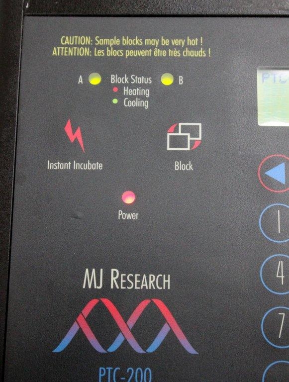 MJ Research PTC-200 Thermal Cycler PCR DNA Temp Control System Tested