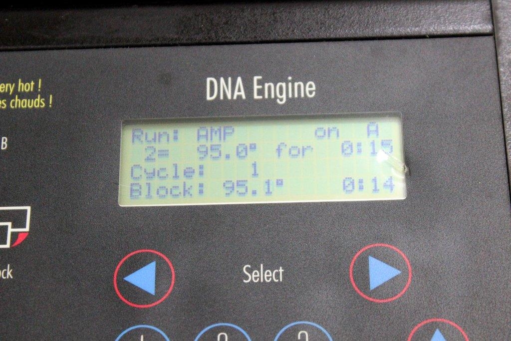 MJ Research PTC-200 Thermal Cycler PCR DNA Temp Control System Tested