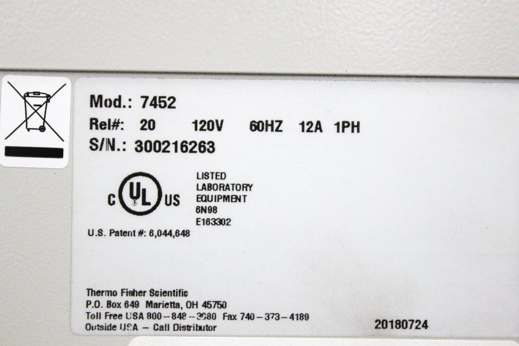 Thermo 7452 CryoMed Freezer Cold Storage Freezer Incl Printer -180C to +50C