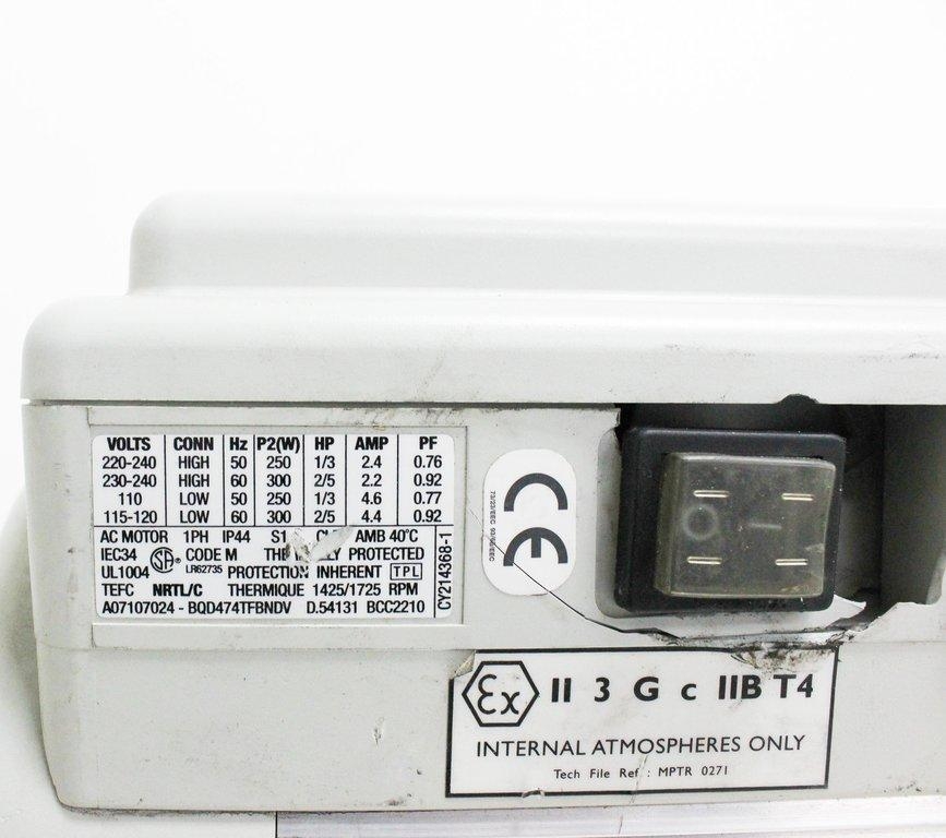 Edwards RV3- A65201903 Rotary Vane Vacuum Pump, 3.3 m3/hr, 2-Position Gas Ballast