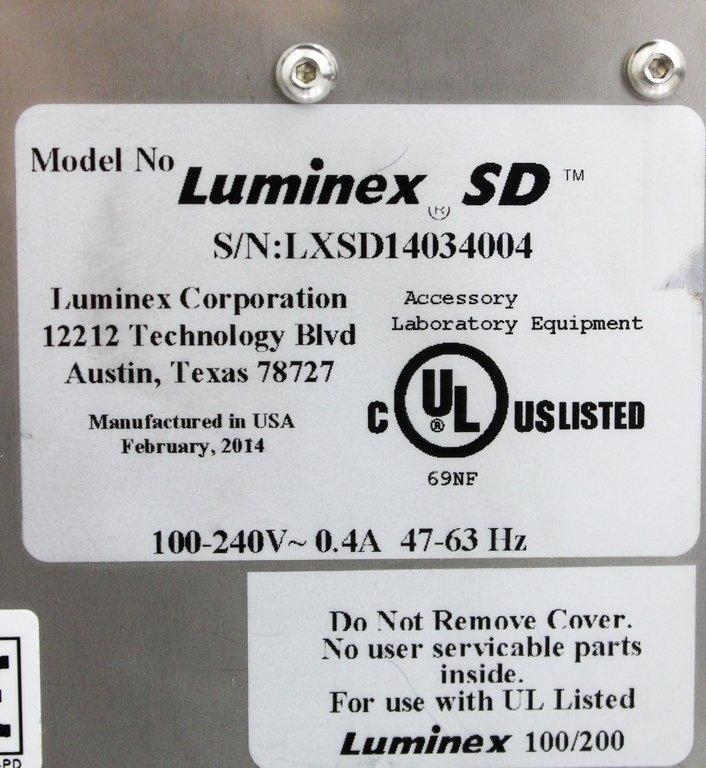 Luminex 100/200 Protein/Nucleic Analyzer 96-Well Testing 50Hz/60Hz 100-240V