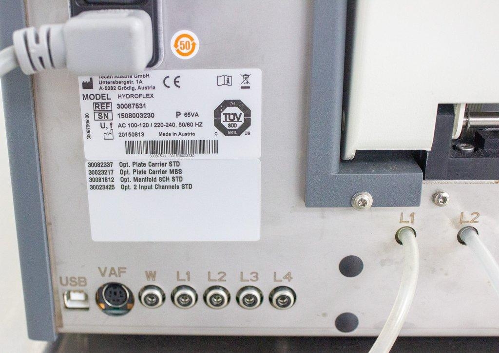 TECAN Hydroflex Plate Washer ELISA Cell Wash 96-Well 2 Channel 120/220V