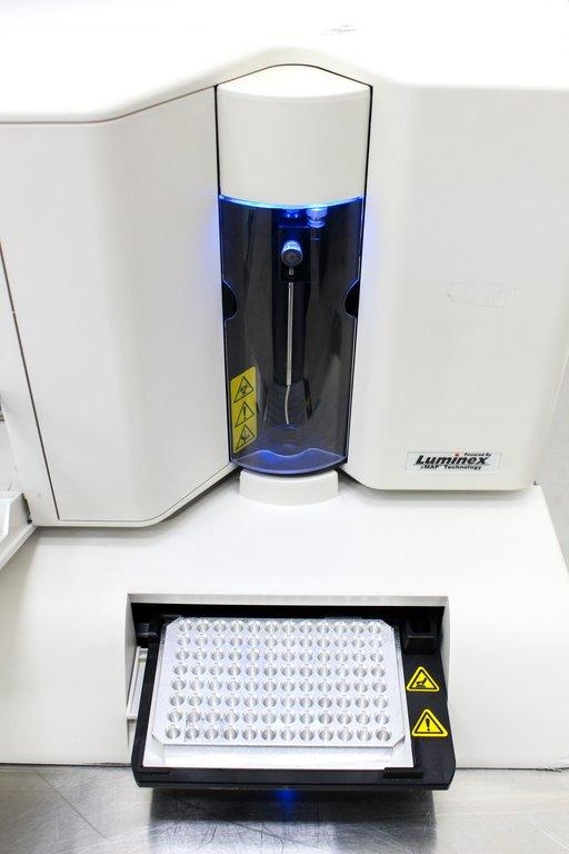Luminex 100/200 Protein/Nucleic Analyzer 96-Well Testing 50Hz/60Hz 100-240V