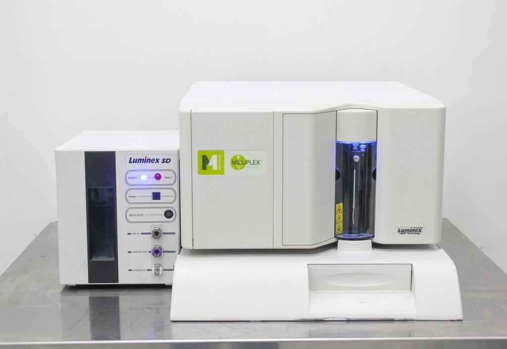 Luminex 100/200 Protein/Nucleic Analyzer 96-Well Testing 50Hz/60Hz 100-240V