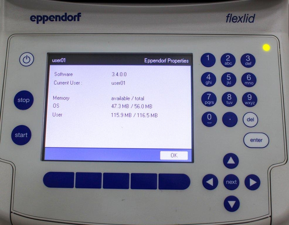 Eppendorf Mastercycler nexus flat PCR Thermal Cycler Touchscreen 100-130V