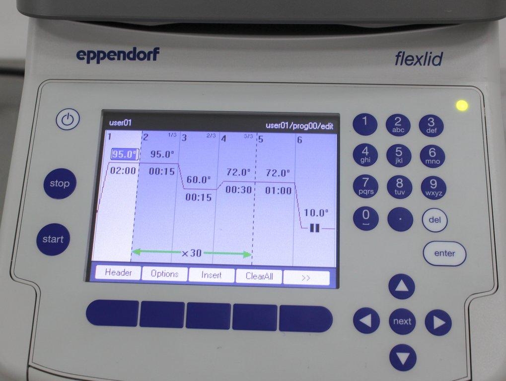Eppendorf Mastercycler nexus flat PCR Thermal Cycler Touchscreen 100-130V