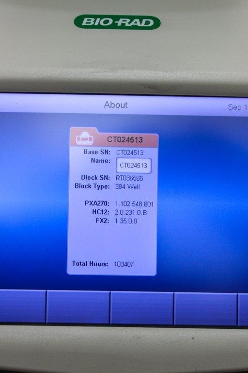 BIO-RAD Reaction Module 384-Well VG Cosmetic Defects, Laboratory Use