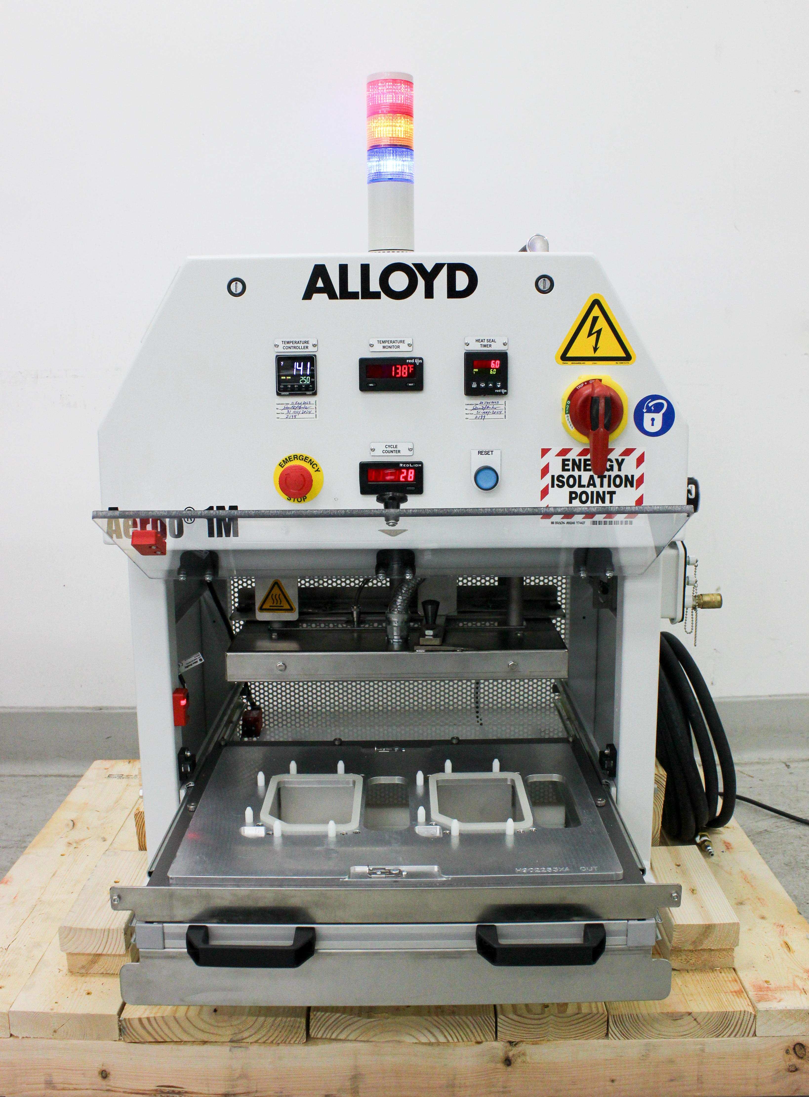 Sonoco Alloyd Aergo 1M Heat Sealer 550F Medical Packaging Efficiency