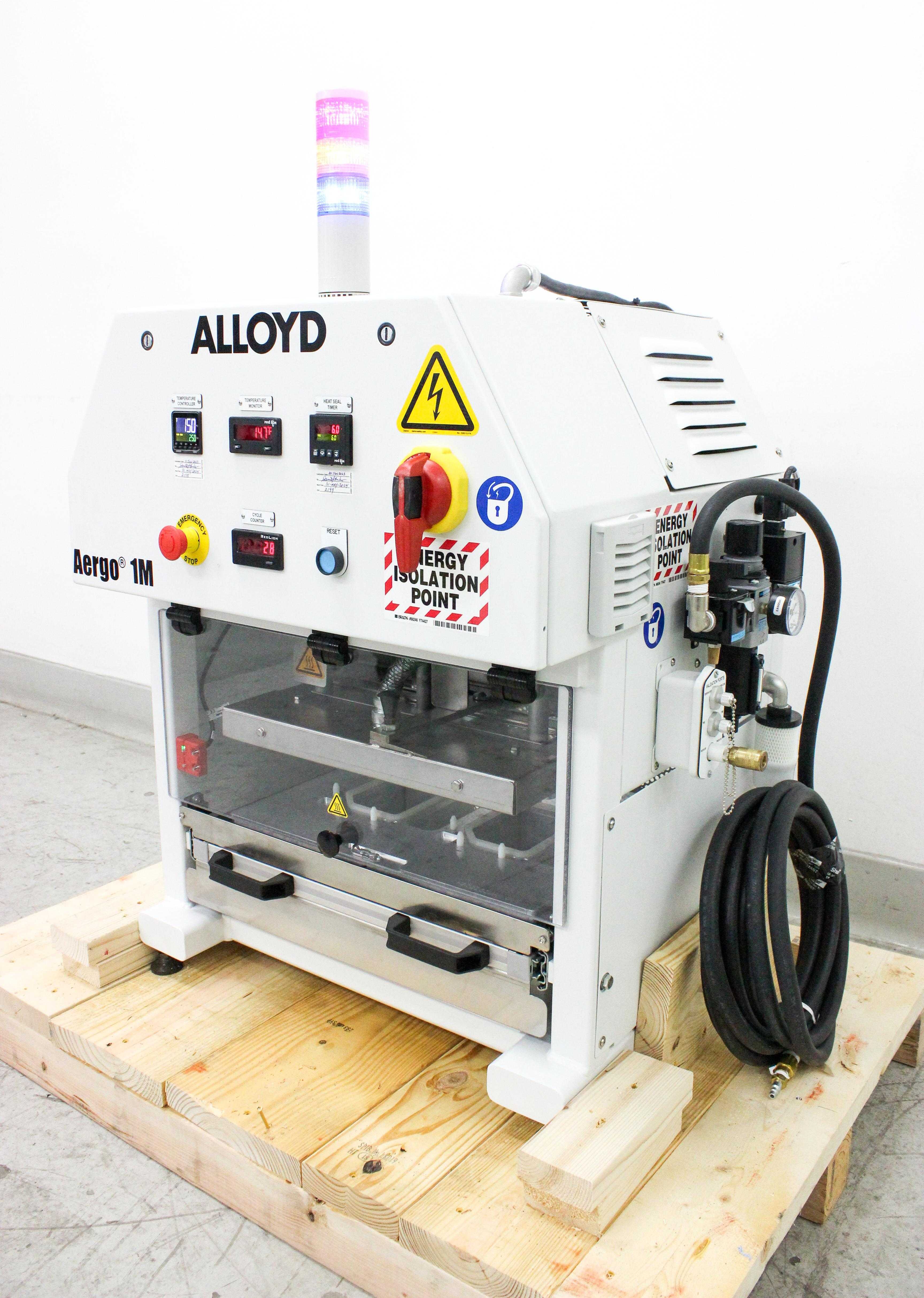 Sonoco Alloyd Aergo 1M Heat Sealer 550F Medical Packaging Efficiency