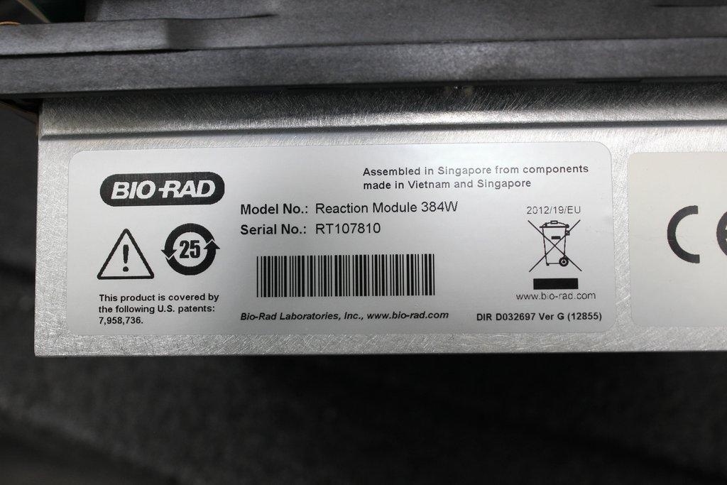 BIO-RAD Reaction Module 384-Well Fast Analyzer, Used, VG Condition, 2012