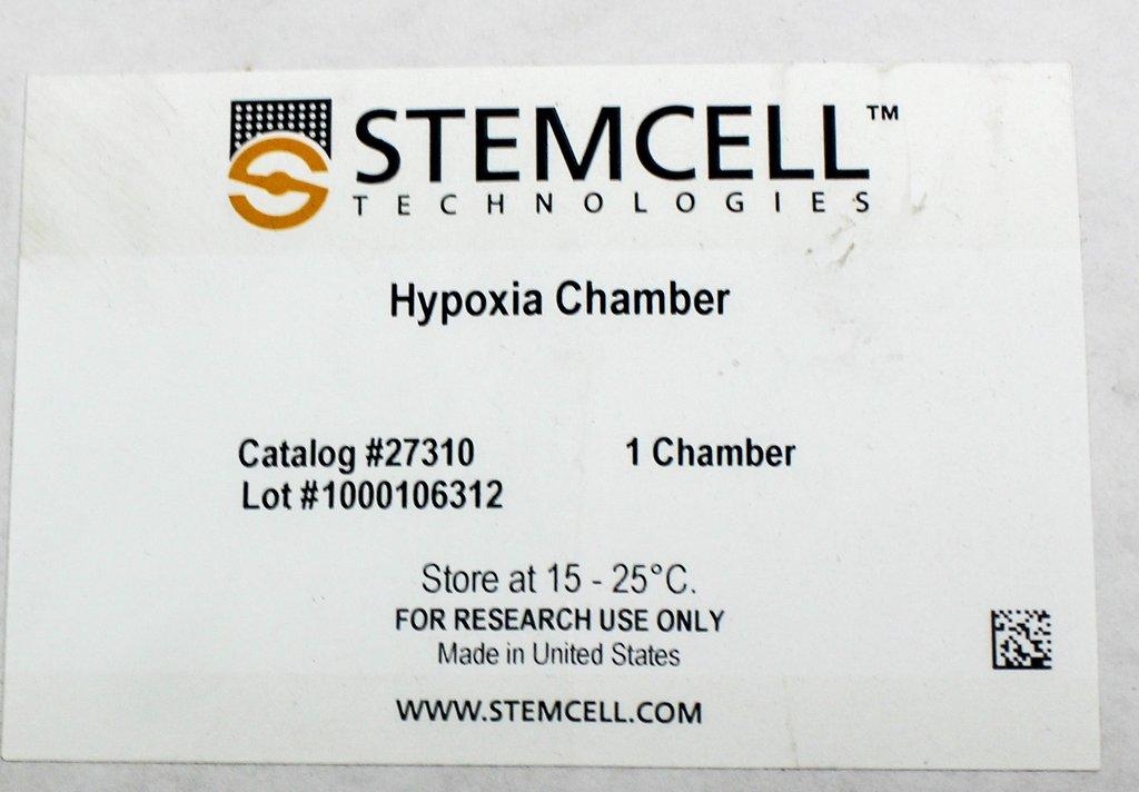 StemCell Technologies Hypoxia Incubator Chamber 27310 Laboratory Equipment 5kg