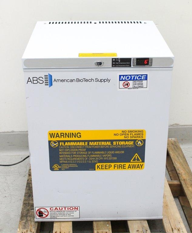 American Biotech Supply ABT-FRP-04 Undercounter Refrigerator 5cu ft 0C to 10C