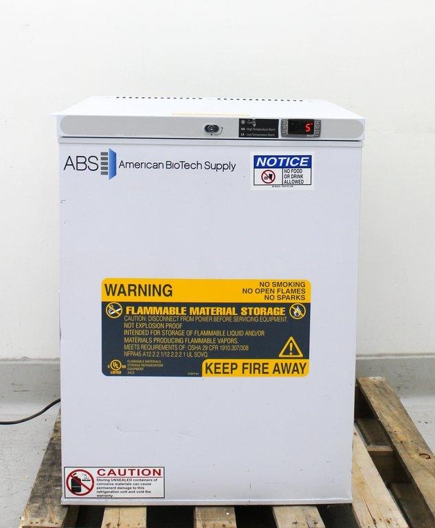 American Biotech Supply ABT-FRP-04 Undercounter Refrigerator 5cu ft 0C to 10C