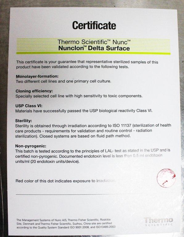 Thermo Nunc TripleFlask Cell Culture Treated Flasks 500cm2 Area New