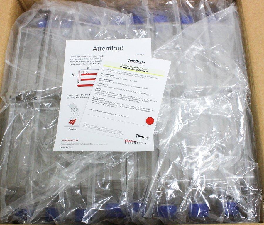 Thermo Nunc TripleFlask Cell Culture Treated Flasks 500cm2 Area New