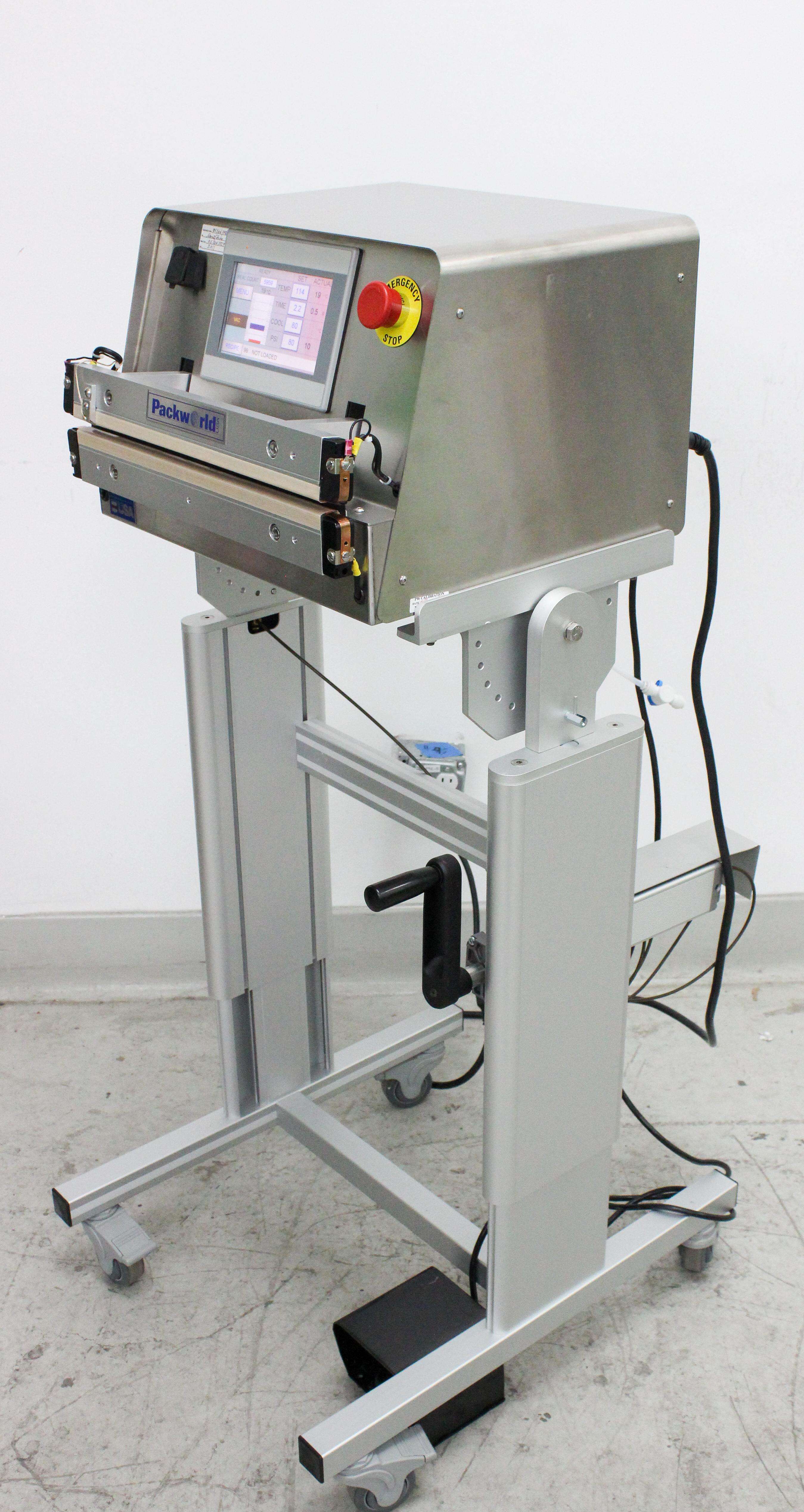 Packworld PW3416V Sealing System with 500C Touchscreen Heat Control