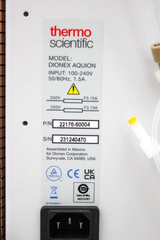 Thermo Dionex Aquion 22176-60004 Ion Chromatography System ICSP Fair Condition