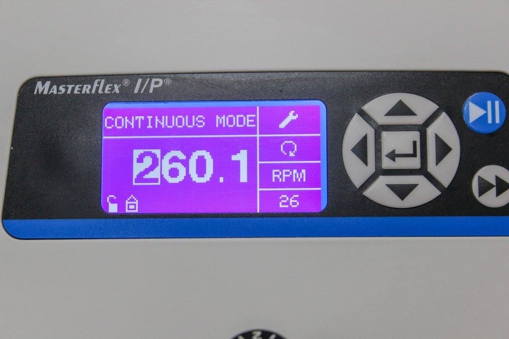 Cole Parmer 77420-20 MasterFlex I/P Pump with Easy Load Head, 26000 mL/min