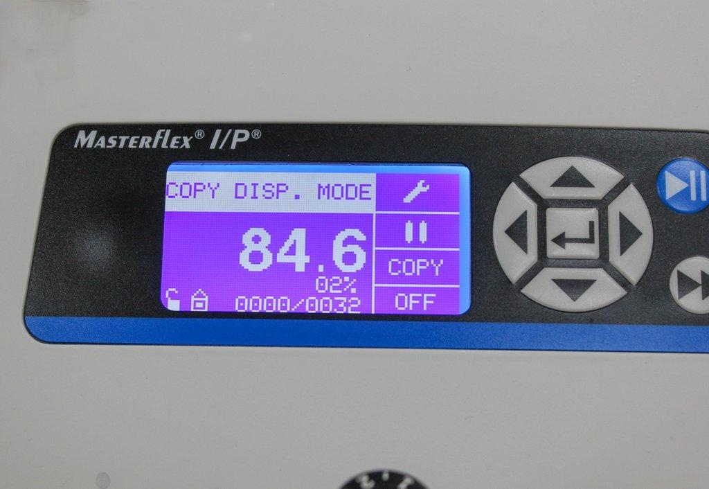 Cole Parmer 77420-20 MasterFlex I/P Pump with Easy Load Head, 26000 mL/min