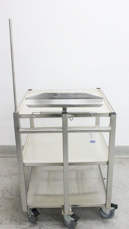 GE ReadyKart Mobile Processing Station Facility Cart Stainless Steel Durable