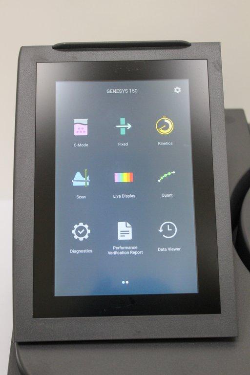 Thermo Genesys 150 UV-Vis Spectrophotometer 7in Touchscreen Wi-Fi Capable