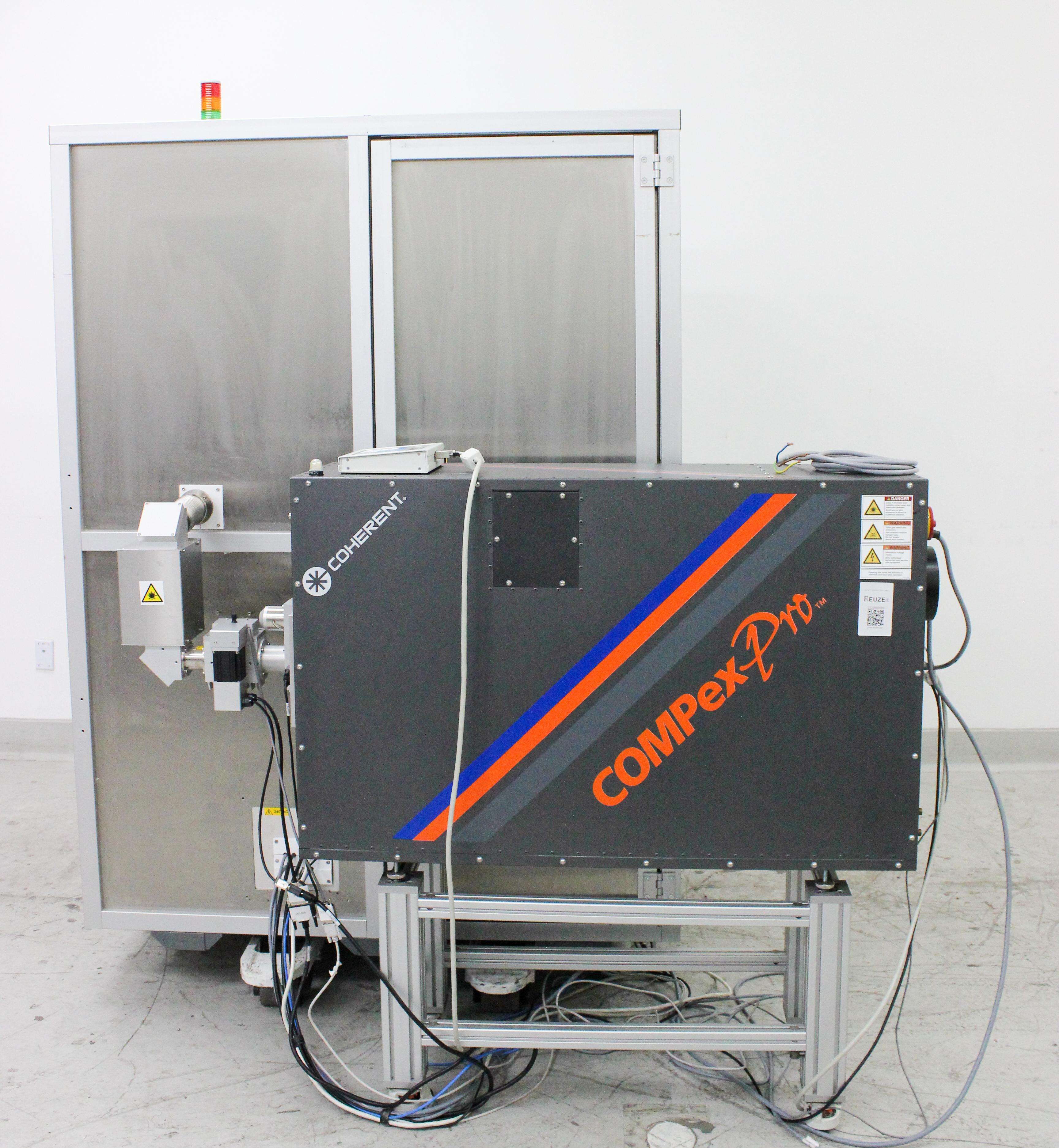 Coherent COMPex Pro 110 F Excimer UV Laser System Installed Micronanics Enclosure